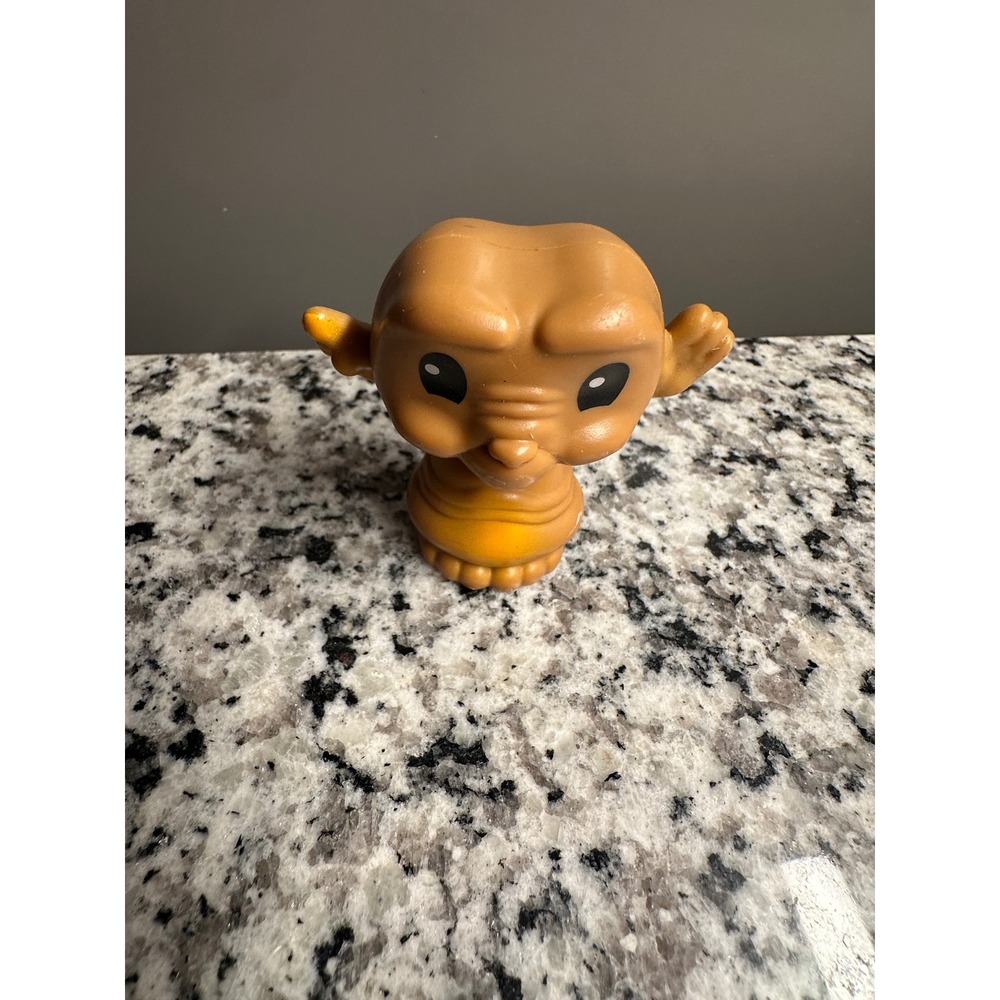 Vintage E T The‎ Extra Terrestrial Character Toy Figure Brown